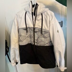 686 Athena White Geometric Insulated Jacket